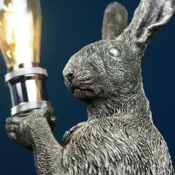 Lampe de table lapin Meister Lampe, argent