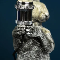 Lampe de table lapin Meister Lampe, argent