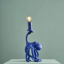 Lampe de table Poulpe Baby Otto Octopus, bleu