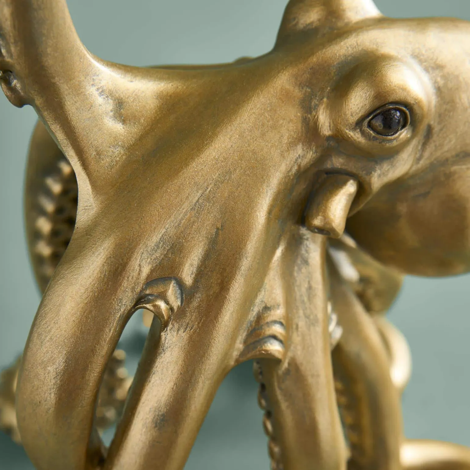 Lampe de table Poulpe Baby Otto Octopus, doré