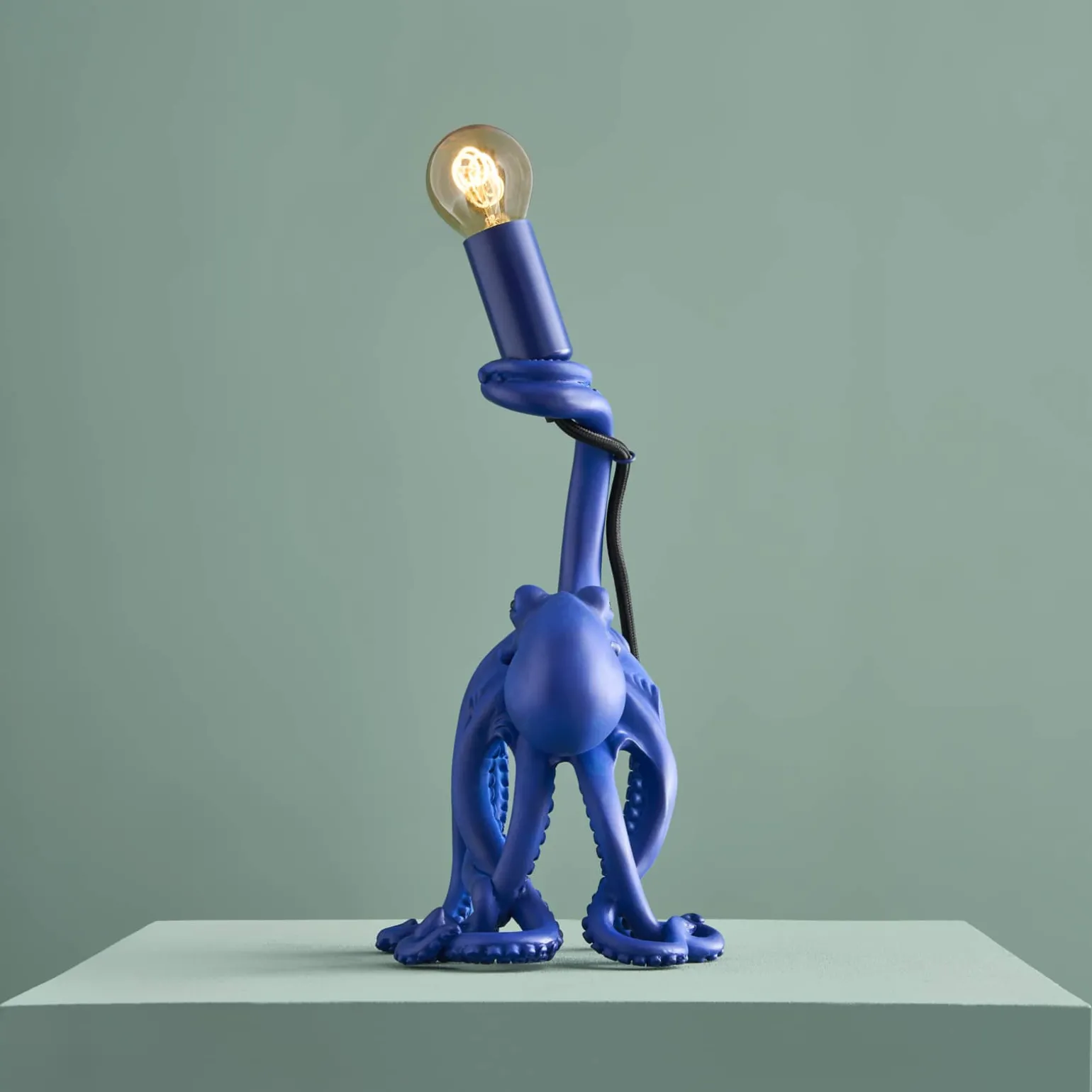 Lampe de table Poulpe Baby Otto Octopus, bleu