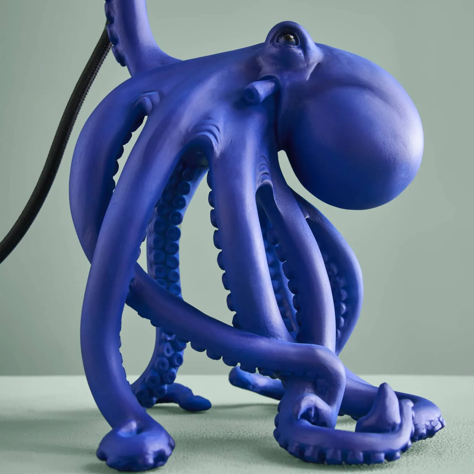 Lampe de table Poulpe Baby Otto Octopus, bleu