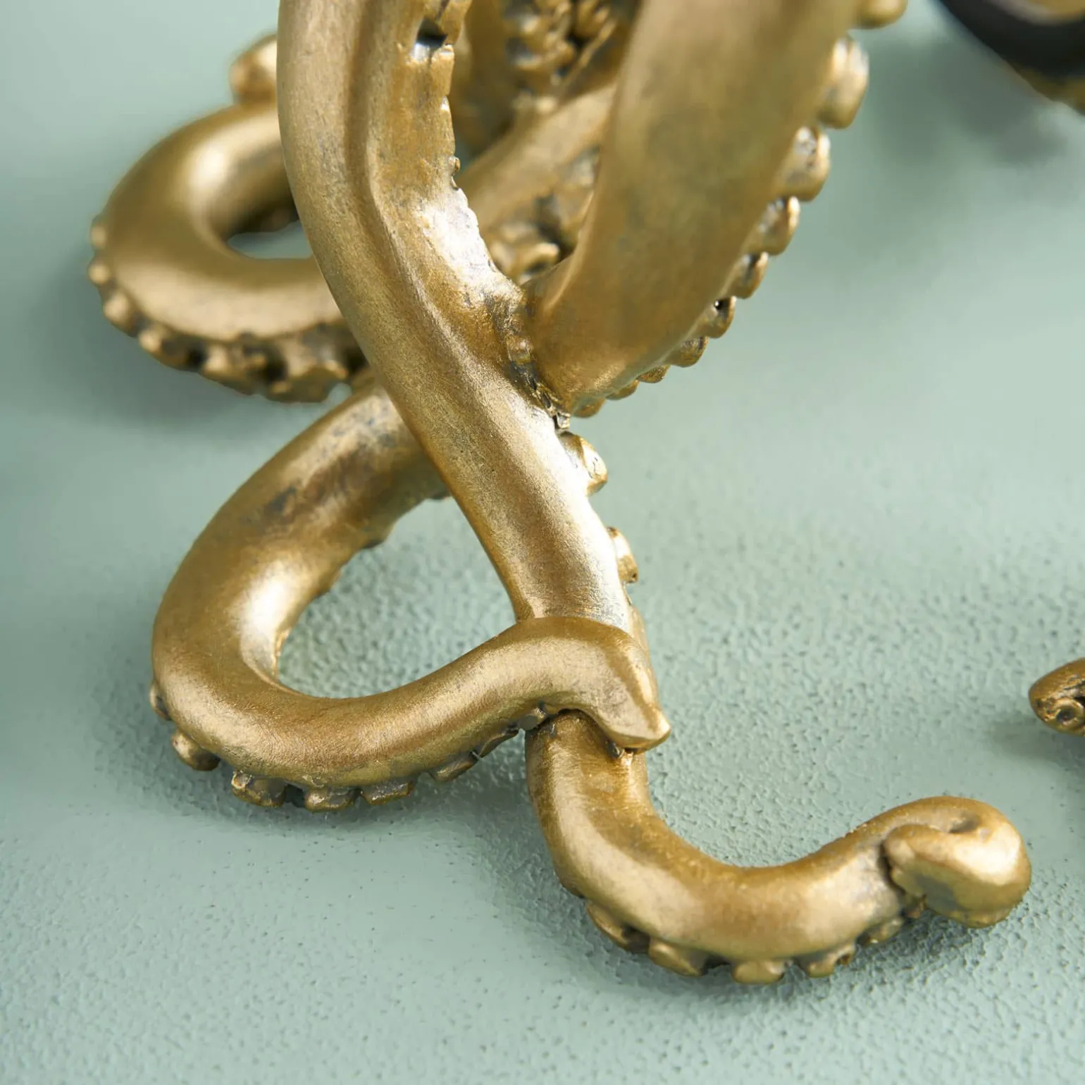 Lampe de table Poulpe Baby Otto Octopus, doré