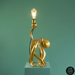 Lampe de table poulpe Otto Octopus, or