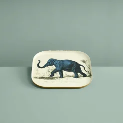 Lot de 3 plateaux Safari, motifs animaliers