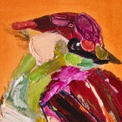 Peinture Birdy, orange