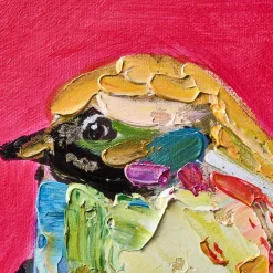 Peinture Birdy, rose