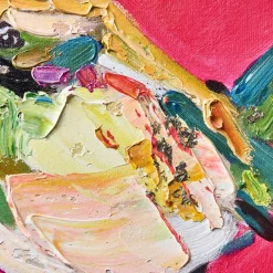 Peinture Birdy, rose