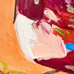 Peinture Birdy, rouge-orange