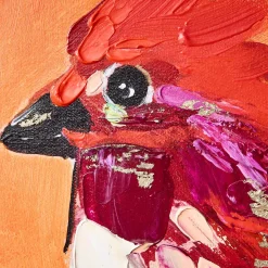 Peinture Birdy, rouge-orange