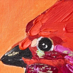 Peinture Birdy, rouge-orange