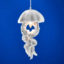 Plafonnier méduse Ava, blanc