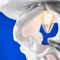 Plafonnier méduse Ava, blanc
