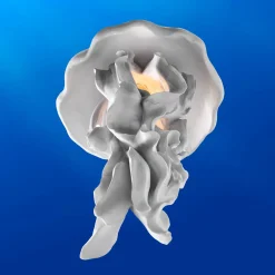 Plafonnier méduse Ava, blanc