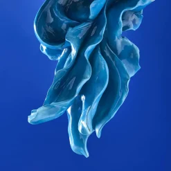 Plafonnier méduse Ava, bleu