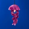 Plafonnier méduse Ava, magenta