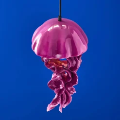 Plafonnier méduse Ava, magenta