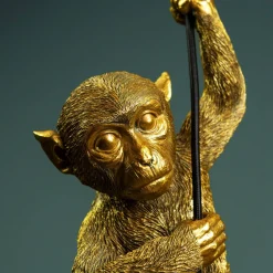 Plafonnier singe Chip, or