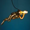 Plafonnier singe Diver Dave, or