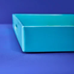 Plateau Citron, turquoise-jaune