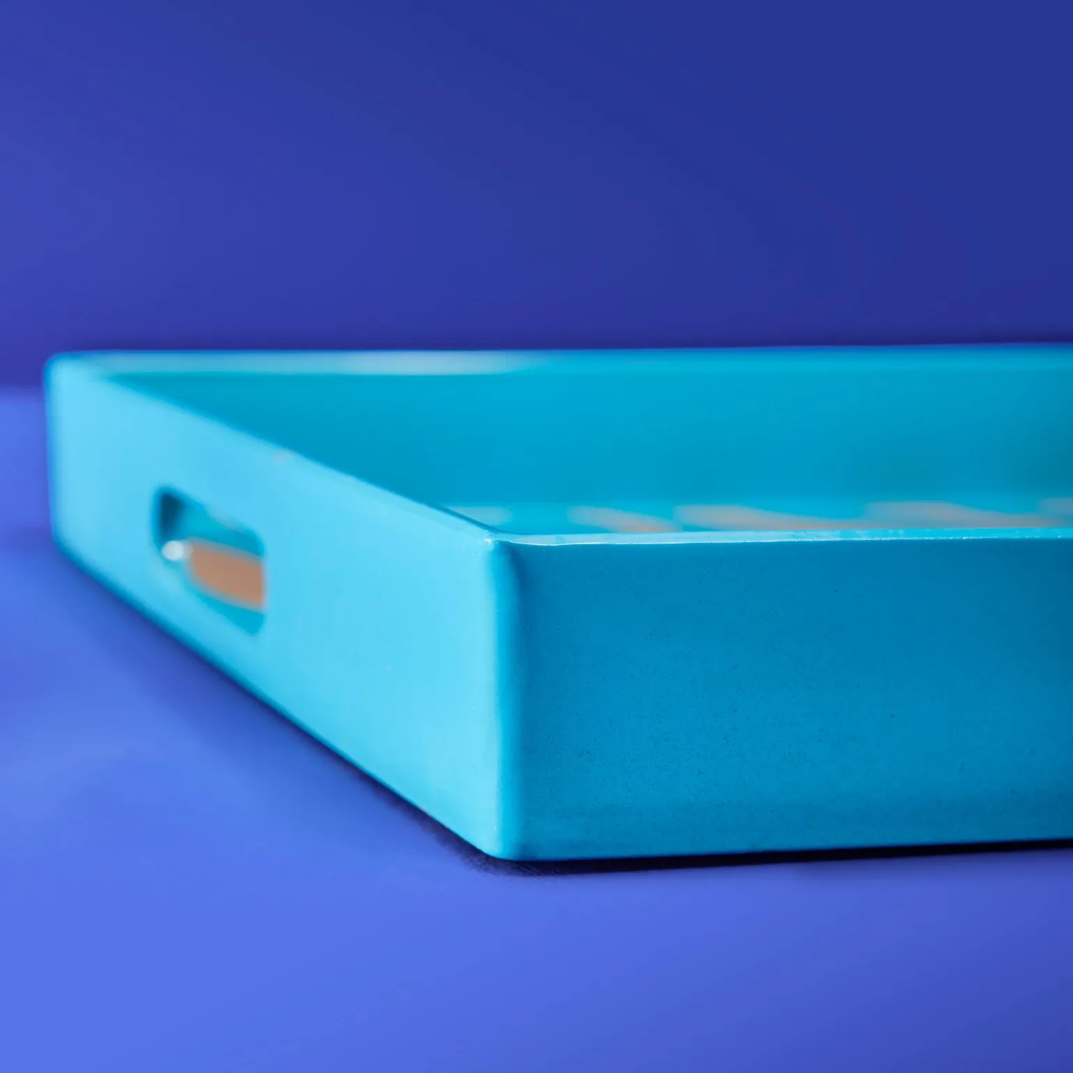 Plateau Zèbre, turquoise-orange