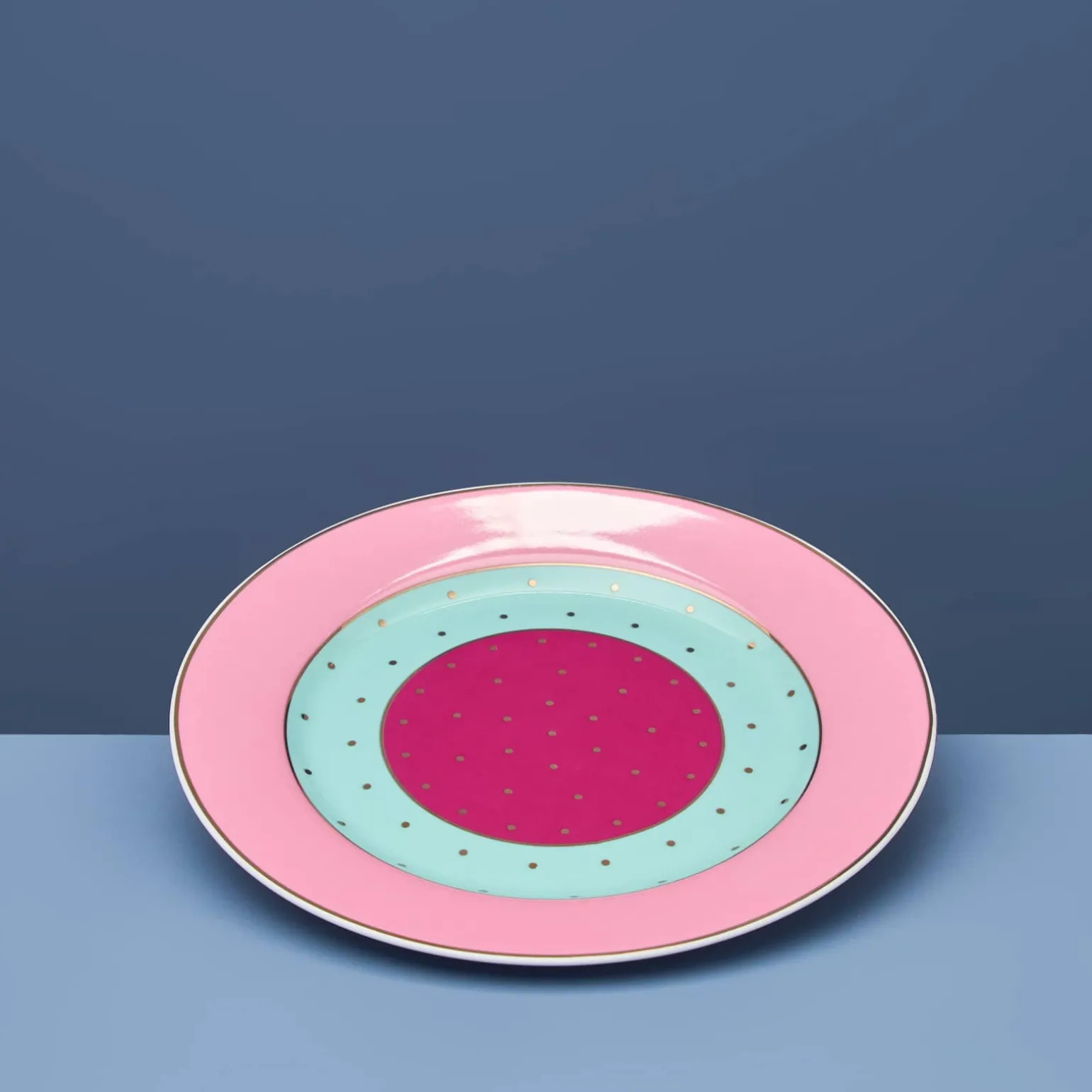 Set de 4 assiettes à dessert Fancy Colors