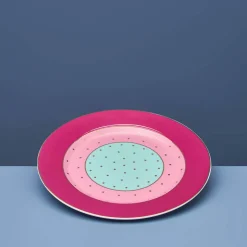 Set de 4 assiettes à dessert Fancy Colors