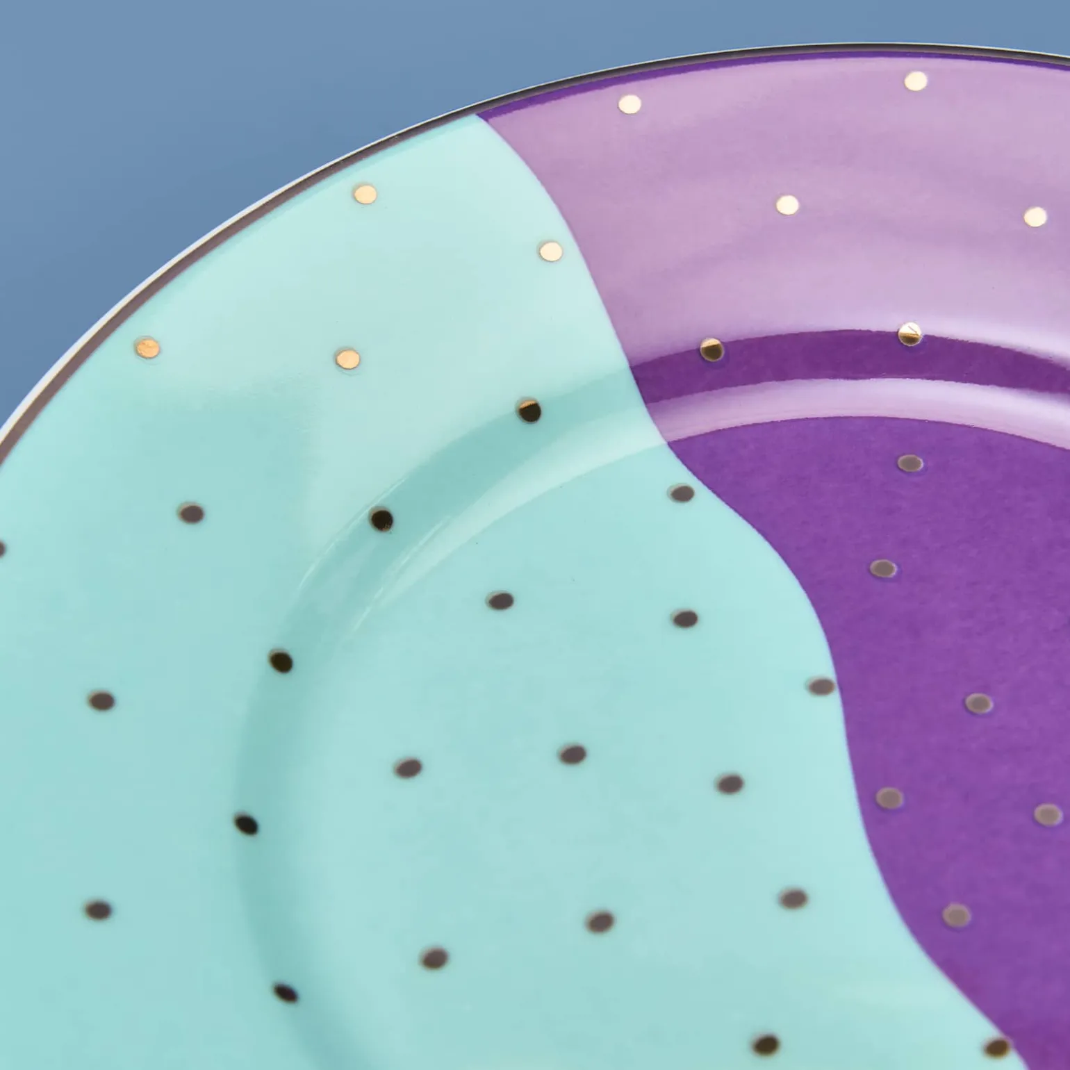 Set de 4 assiettes Fancy Colors