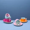 Set de 4 tasses à expresso Fancy Colors
