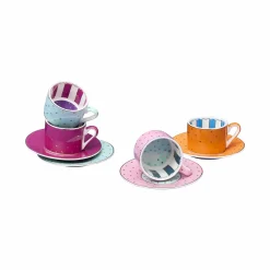 Set de 4 tasses à expresso Fancy Colors