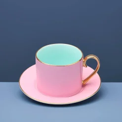 Set de 4 tasses Fancy Colors tasse avec soucoupe