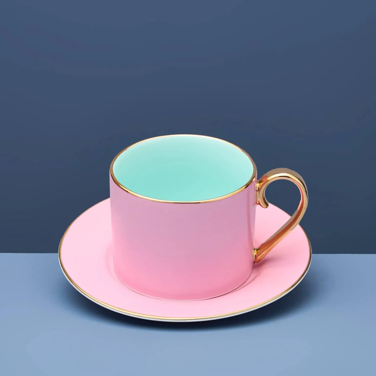 Set de 4 tasses Fancy Colors tasse avec soucoupe