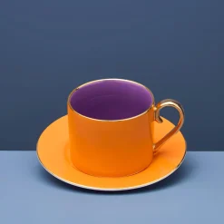 Set de 4 tasses Fancy Colors tasse avec soucoupe