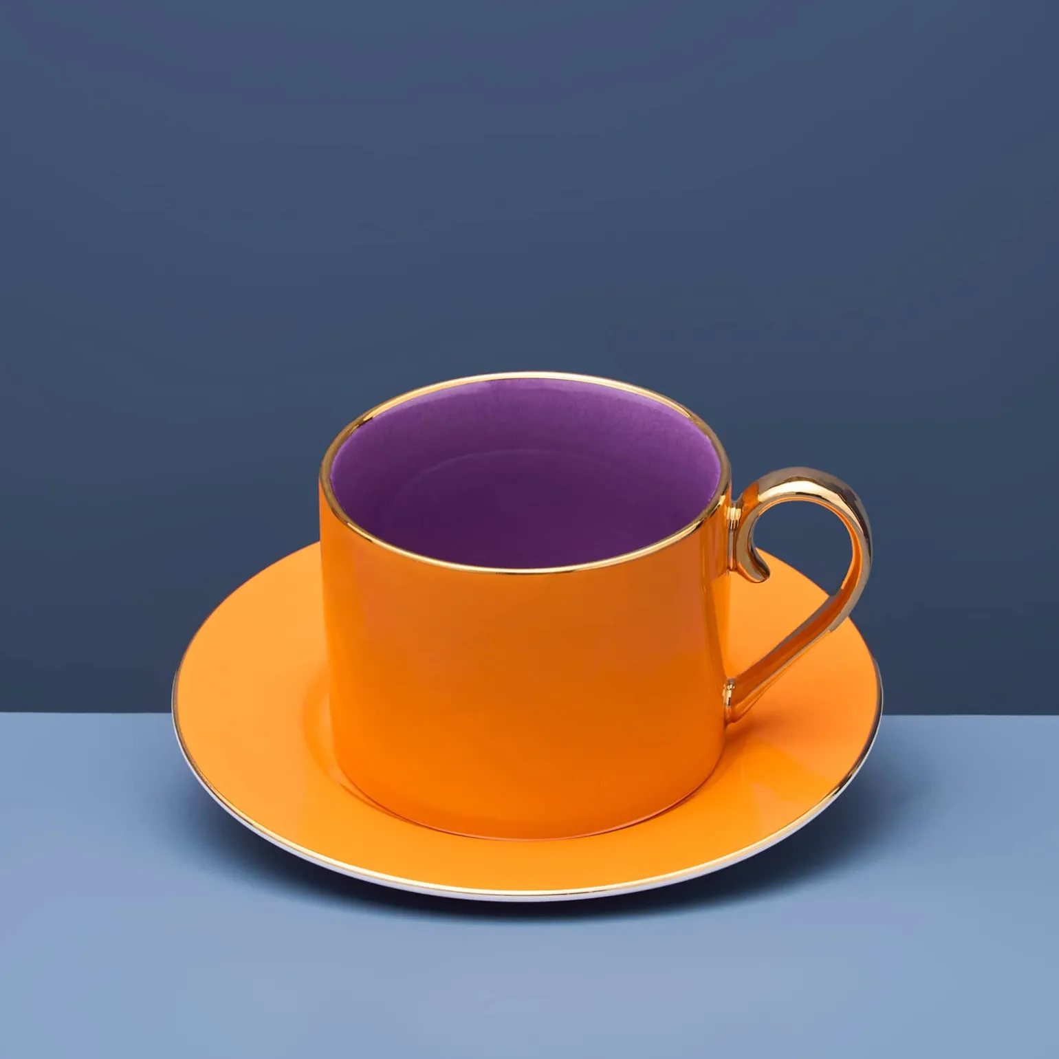 Set de 4 tasses Fancy Colors tasse avec soucoupe