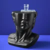 Table d'appoint Buste Masculin David, noir