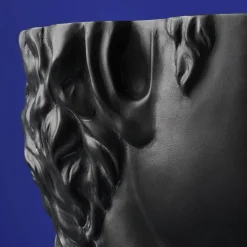 Table d'appoint Buste Masculin David, noir