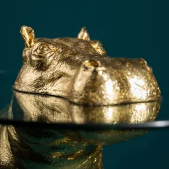 Table d'appoint hippopotame Patty Potamus, or