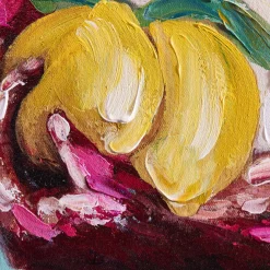 Tableau singe Fruity Freddy, coloré, peint à la main
