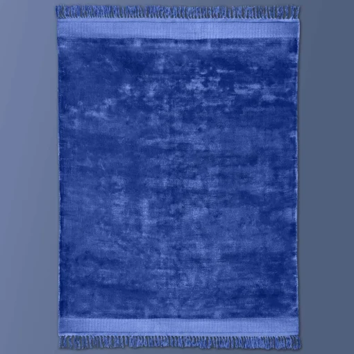 Tapis Velvet Touch, bleu