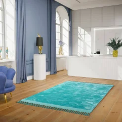 Tapis Velvet Touch, turquoise