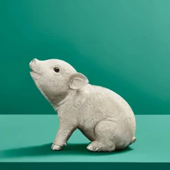 Tirelire cochon Piggy Bank, or rose