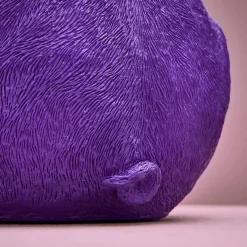 Tirelire cochon, violet