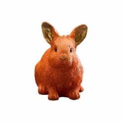 Tirelire lapin, orange