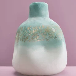 Vase Alea I, turquoise