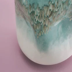 Vase Alea II, turquoise