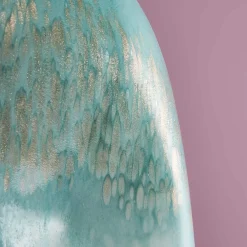 Vase Alea II, turquoise