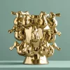 Vase avec des lapins Rabbits, or