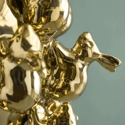 Vase avec des lapins Rabbits, or