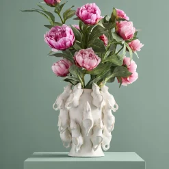 Vase avec des souris Mouse, blanche