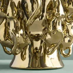 Vase avec des souris Mouse, dorée